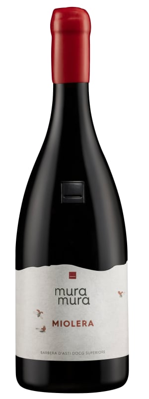Mura Mura Miolera Barbera d'Asti 2021 Front Bottle Shot
