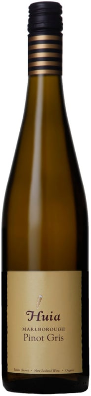Huia Pinot Gris 2024 Front Bottle Shot