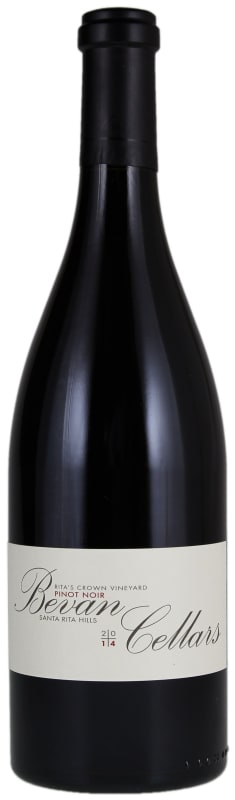 Bevan Cellars Rita's Crown Pinot Noir 2014 Front Bottle Shot