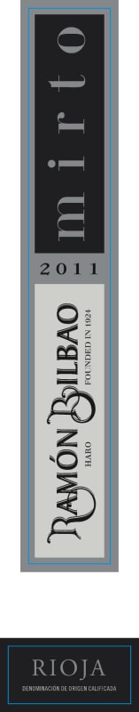 Bodegas Ramon Bilbao Mirto 2011 Front Label