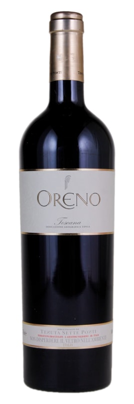 Tenuta Sette Ponti Oreno 2000 Front Bottle Shot