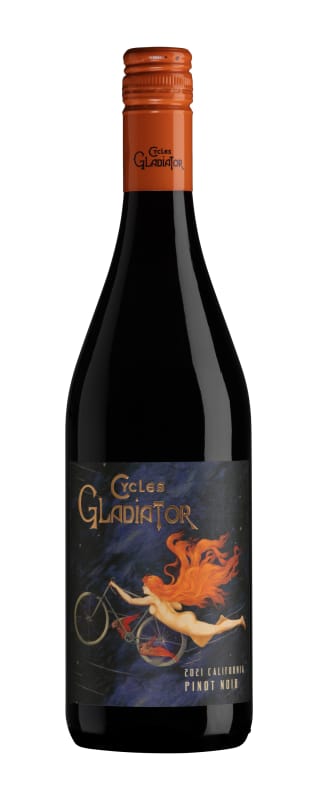 Cycles Gladiator Pinot Noir 2021 Front Bottle Shot