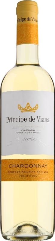 Principe de Viana Chardonnay 2017 Front Bottle Shot