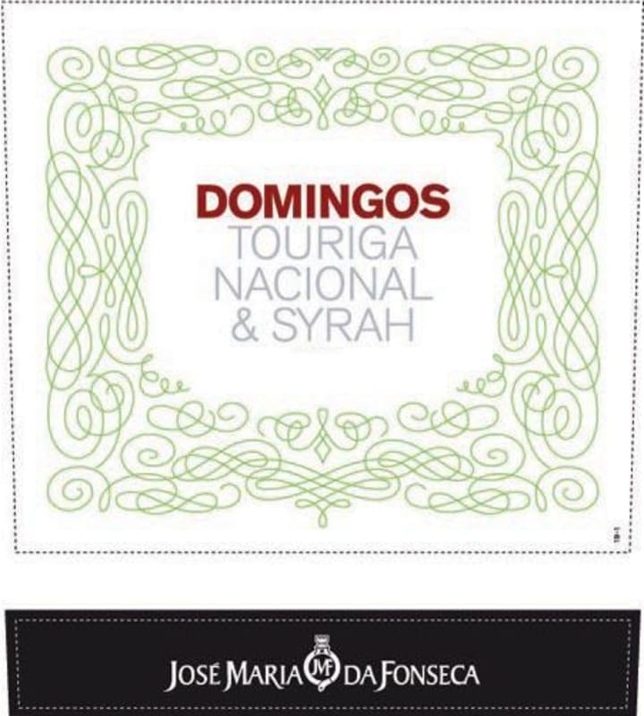Jose Maria Da Fonseca Domingos Touriga Nacional & Syrah 2008 Front Label