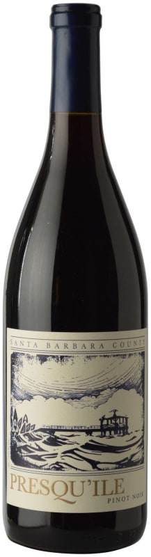 Presqu'ile Santa Barbara Pinot Noir 2018 Front Bottle Shot