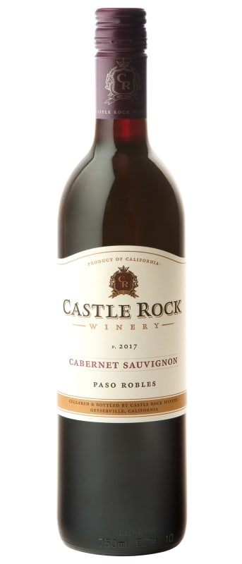 Castle Rock Paso Robles Cabernet Sauvignon 2017 Front Bottle Shot
