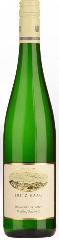 Fritz Haag Brauneberger Juffer Riesling Kabinett 2020 Front Bottle Shot