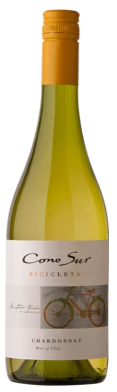 Cono Sur Bicicleta Chardonnay 2015 Front Bottle Shot