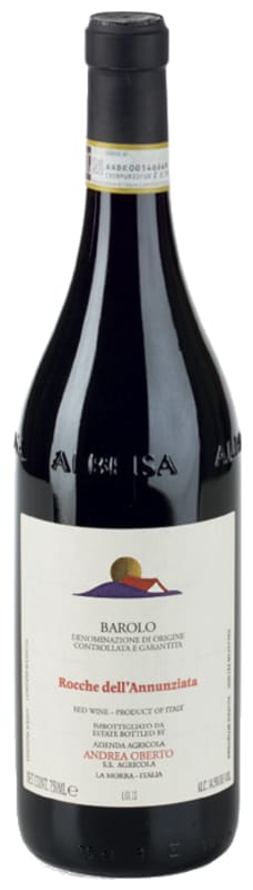 Andrea Oberto Barolo Rocche 2011 Front Bottle Shot