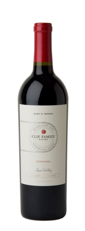 Clif Family Winery Gary's Improv Zinfandel 2017 Front Bottle Shot