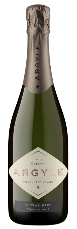Argyle Vintage Brut 2017 Front Bottle Shot