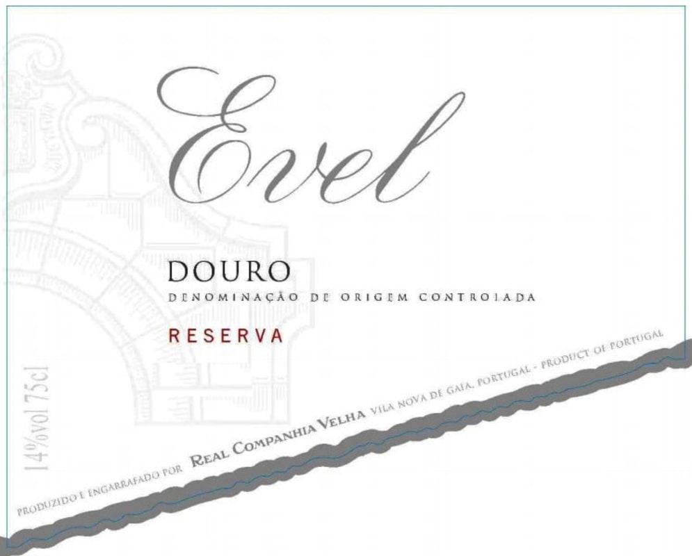 Real Companhia Velha Evel Reserva 2015 Front Label