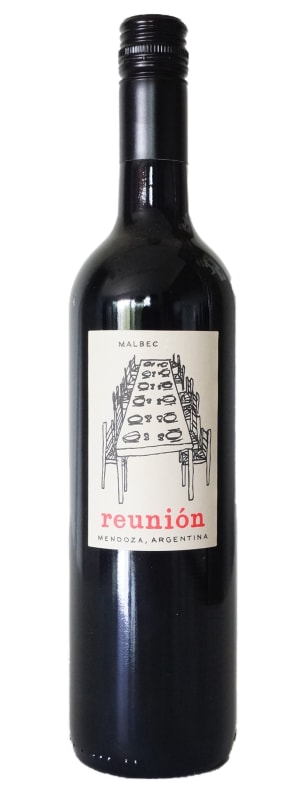 RJ Vinedos Reunion Malbec 2020 Front Bottle Shot