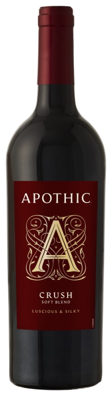 Apothic Crush Red Blend 2023 Front Bottle Shot