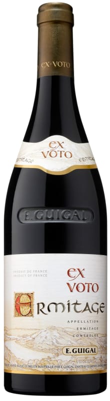 E. Guigal Ex Voto Ermitage Rouge 2018 Front Bottle Shot