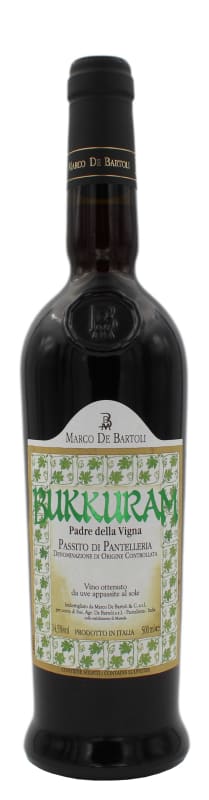 Marco De Bartoli Bukkuram Padre della Vigne (500ML) 2019 Front Bottle Shot