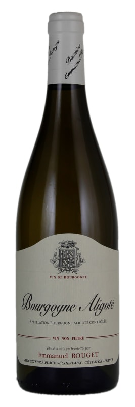 Emmanuel Rouget Bourgogne Aligote 2018 Front Bottle Shot
