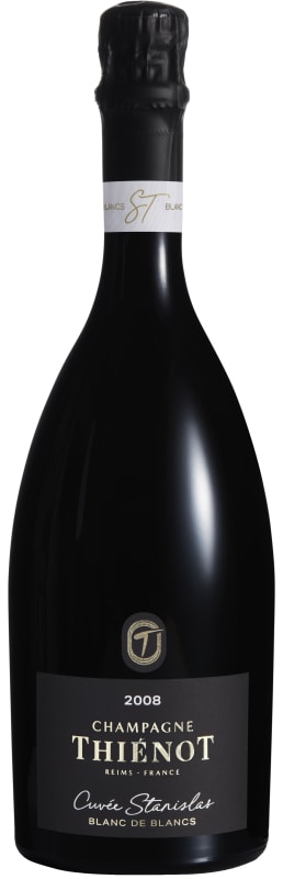Champagne Thienot Cuvee Stanislas Blanc de Blancs 2008 Front Bottle Shot
