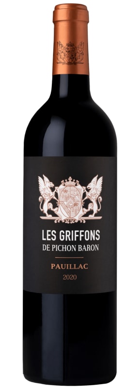 Chateau Pichon-Longueville Baron Les Griffons de Pichon Baron 2020 Front Bottle Shot