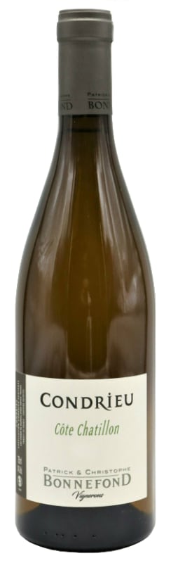 Domaine Patrick & Christophe Bonnefond Condrieu Cote Chatillon 2023 Front Bottle Shot