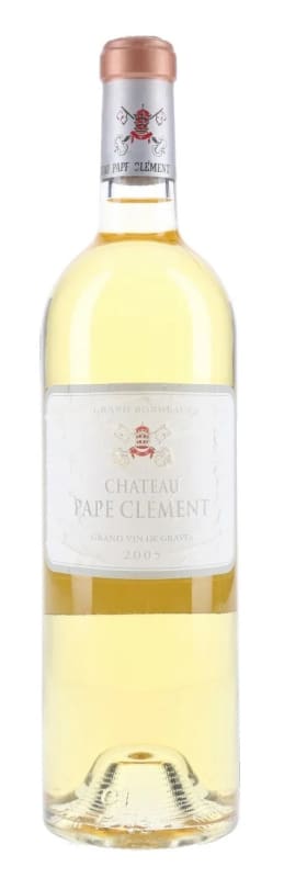 Chateau Pape Clement Blanc 2005 Front Bottle Shot