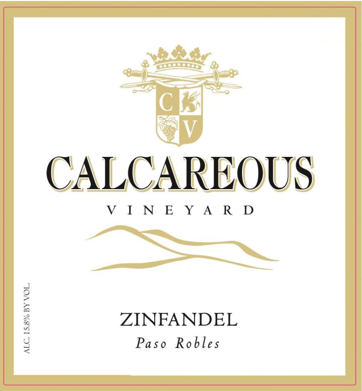 Calcareous Vineyard Zinfandel 2005 Front Label
