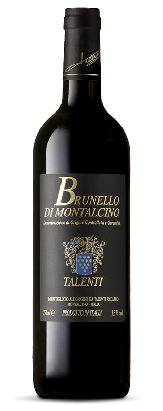 Talenti Brunello di Montalcino 2017 Front Bottle Shot