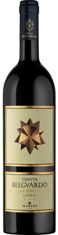 Belguardo Maremma Toscana Riserva 2021 Front Bottle Shot