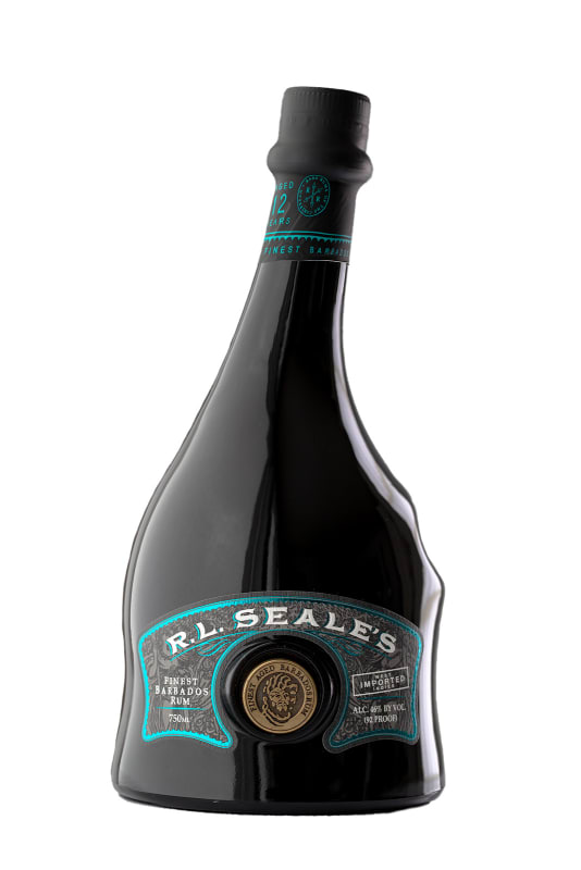 R.L. Seale 12 Year Old Rum Front Bottle Shot