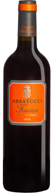 Domaine Comte Abbatucci Cuvee Faustine Vin De France Rouge 2024 Front Bottle Shot