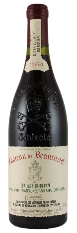 Chateau de Beaucastel Chateauneuf-du-Pape (1.5 Liter Magnum) 1994 Front Bottle Shot
