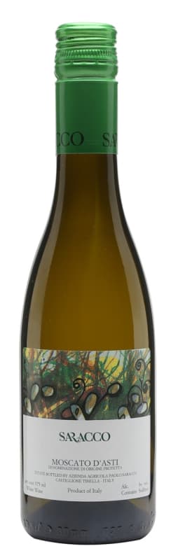 Saracco Moscato d'Asti (375ML half-bottle) 2022 Front Bottle Shot