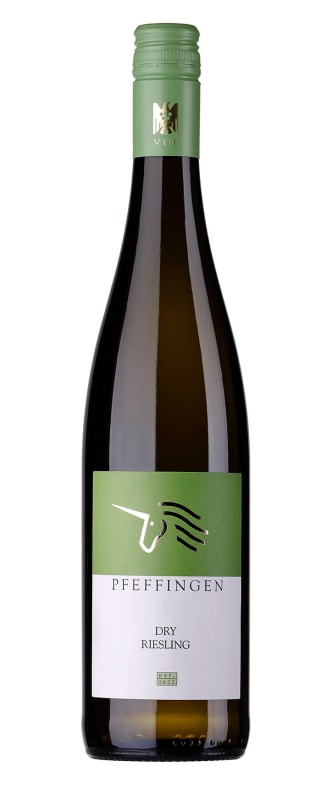 Pfeffingen Dry Riesling 2020 Front Bottle Shot