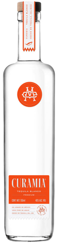 Curamia Tequila Blanco Front Bottle Shot