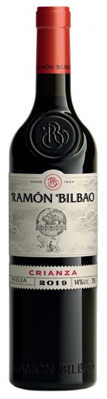 Bodegas Ramon Bilbao Crianza 2019 Front Bottle Shot