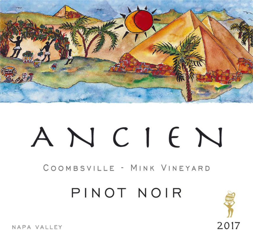 Ancien Wines Mink Vineyard Pinot Noir 2017 Front Label