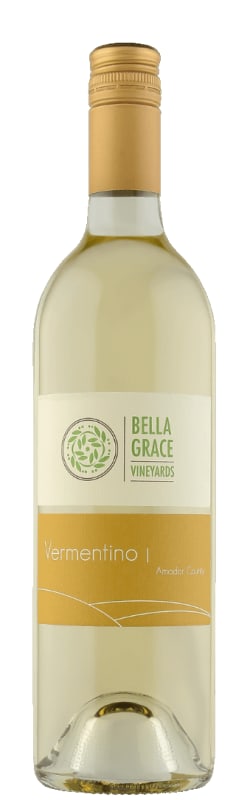 BellaGrace Vineyards Estate Vermentino 2023 Front Bottle Shot