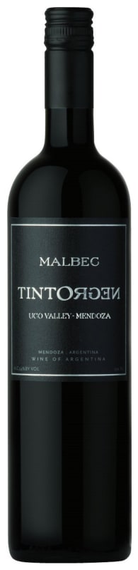 TintoNegro Uco Valley-Mendoza Malbec 2015 Front Bottle Shot