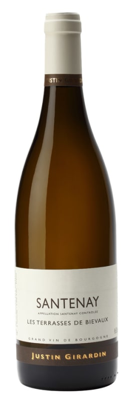 Justin Girardin Santenay Les Terrasses de Bievaux Blanc 2018 Front Bottle Shot