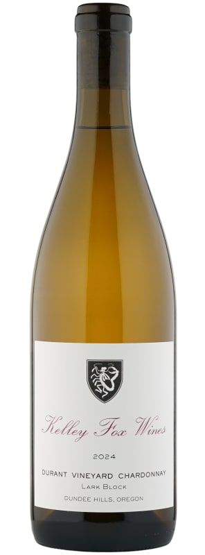 Kelley Fox Durant Vineyard Lark Block Chardonnay 2024 Front Bottle Shot