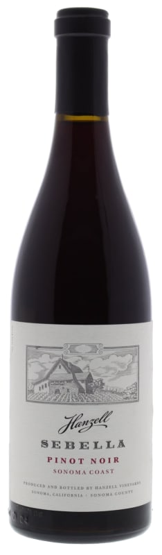 Hanzell Sebella Pinot Noir 2015 Front Bottle Shot