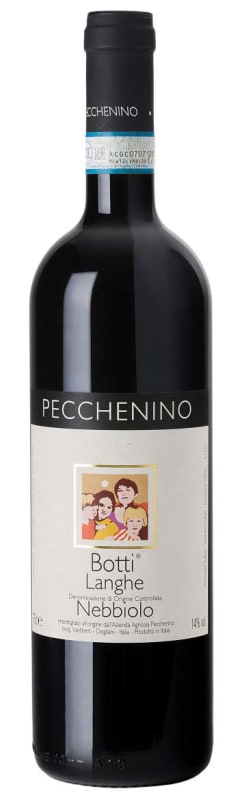 Pecchenino Langhe Vigna Botti Nebbiolo 2023 Front Bottle Shot
