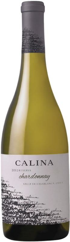 Calina Reserva Chardonnay 2012 Front Bottle Shot
