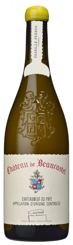 Chateau de Beaucastel Chateauneuf-du-Pape Blanc 2021 Front Bottle Shot