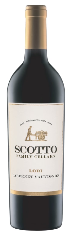 Scotto Family Cellars Cabernet Sauvignon 2020 Front Bottle Shot