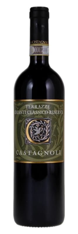 Castagnoli Chianti Classico Riserva Terrazze 2013 Front Bottle Shot