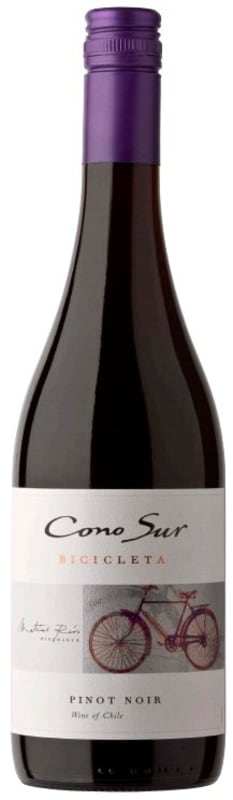 Cono Sur Bicicleta Pinot Noir 2015 Front Bottle Shot