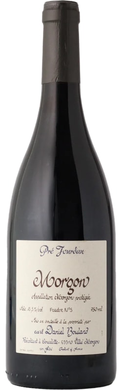 Daniel Bouland Morgon Pre Jourdan 2021 Front Bottle Shot