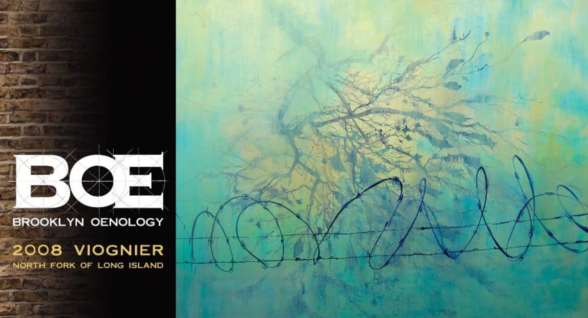 Brooklyn Oenology Viognier 2008 Front Label