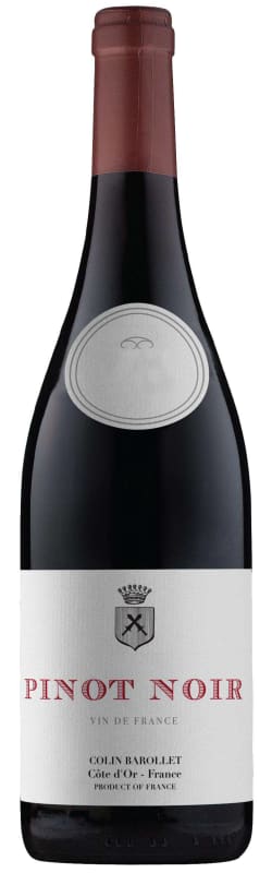 Colin Barollet Pinot Noir 2024 Front Bottle Shot